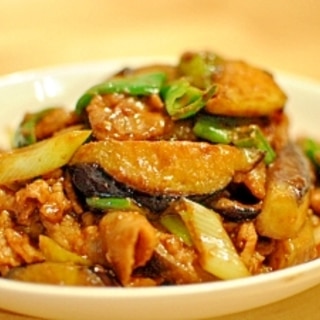 韓国風★豚肉と茄子の炒め物